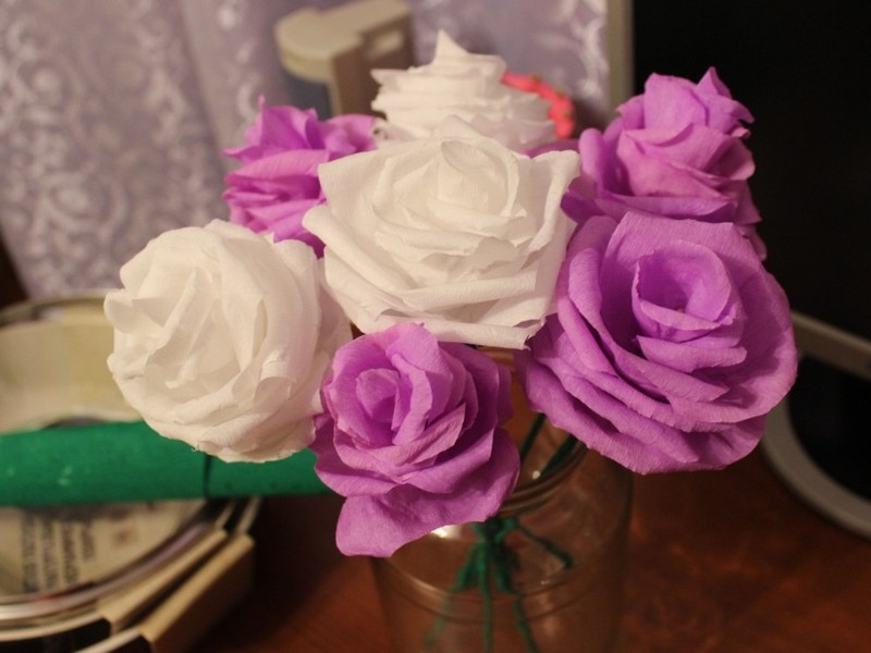 Frying pan bouquet