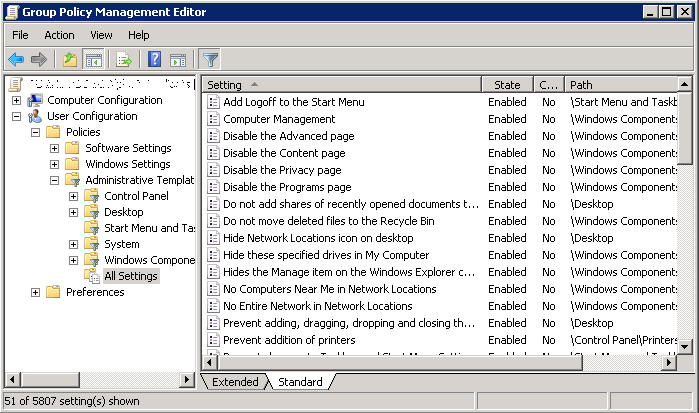 RDS 2012 End user tuning