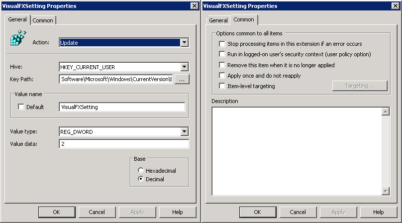 RDS 2012 End user tuning