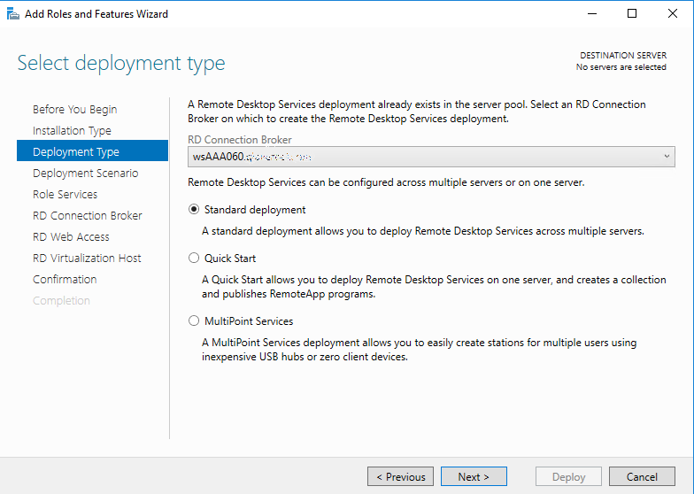 Remote desktop services - 012