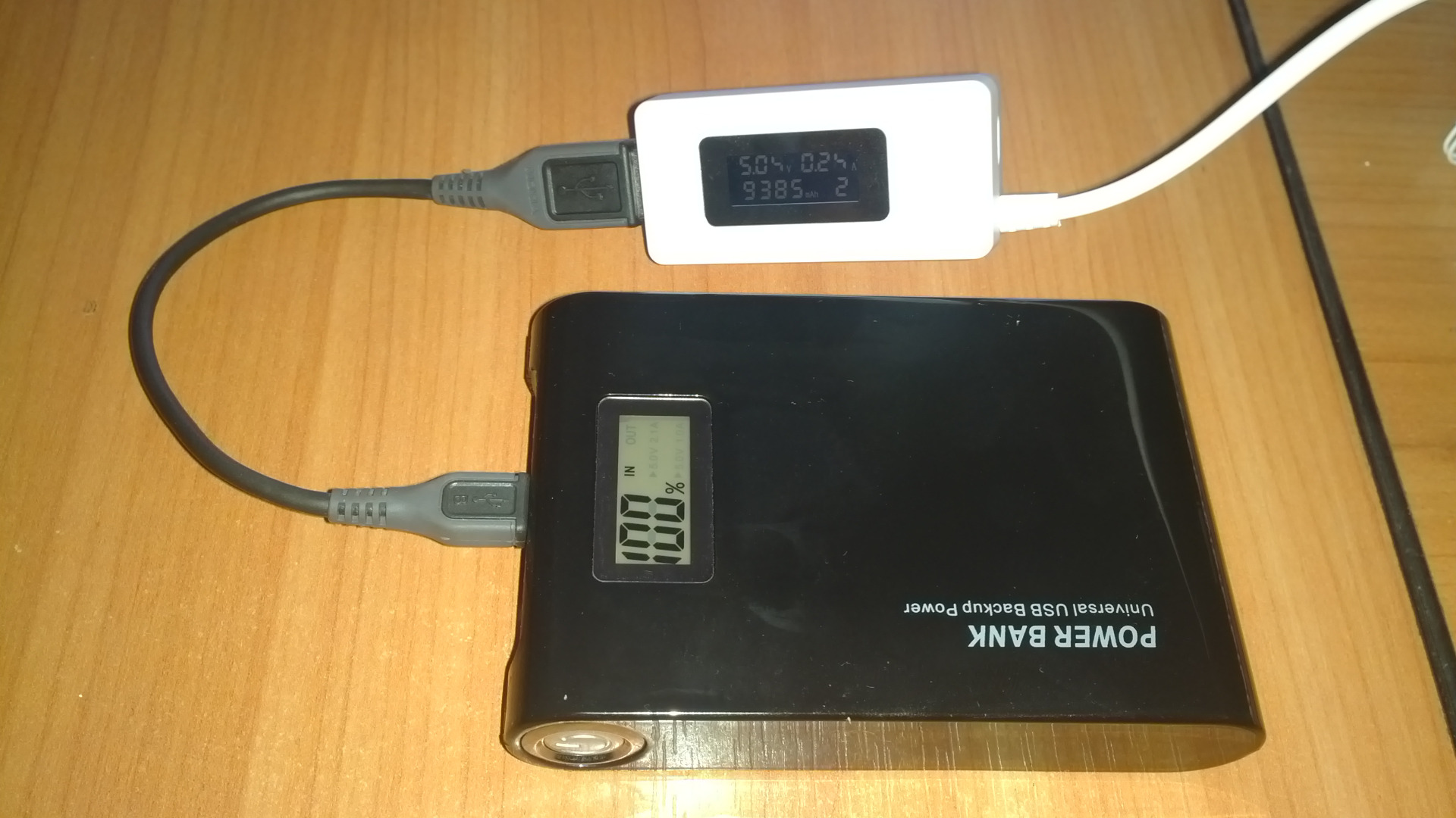 Self-made powerbank