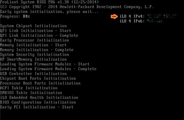 Servers - HP ILO setup