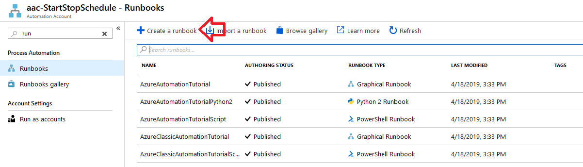 Servers - Start-stop Azure instances by a schedule