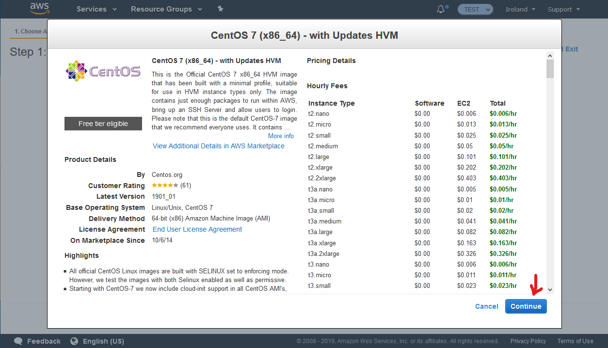 Virtual CentOS installation - 02